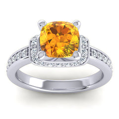 Citrine and Diamond