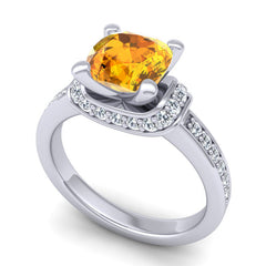 Citrine and Diamond