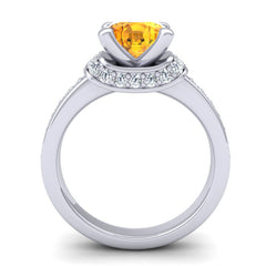 Citrine and Diamond