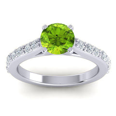 Peridot and Diamond
