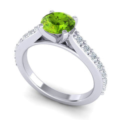 Peridot and Diamond
