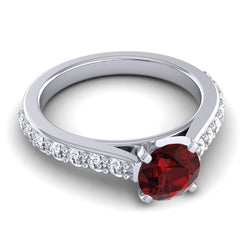 Garnet and Diamond