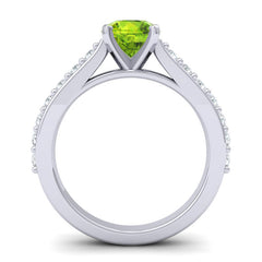 Peridot and Diamond