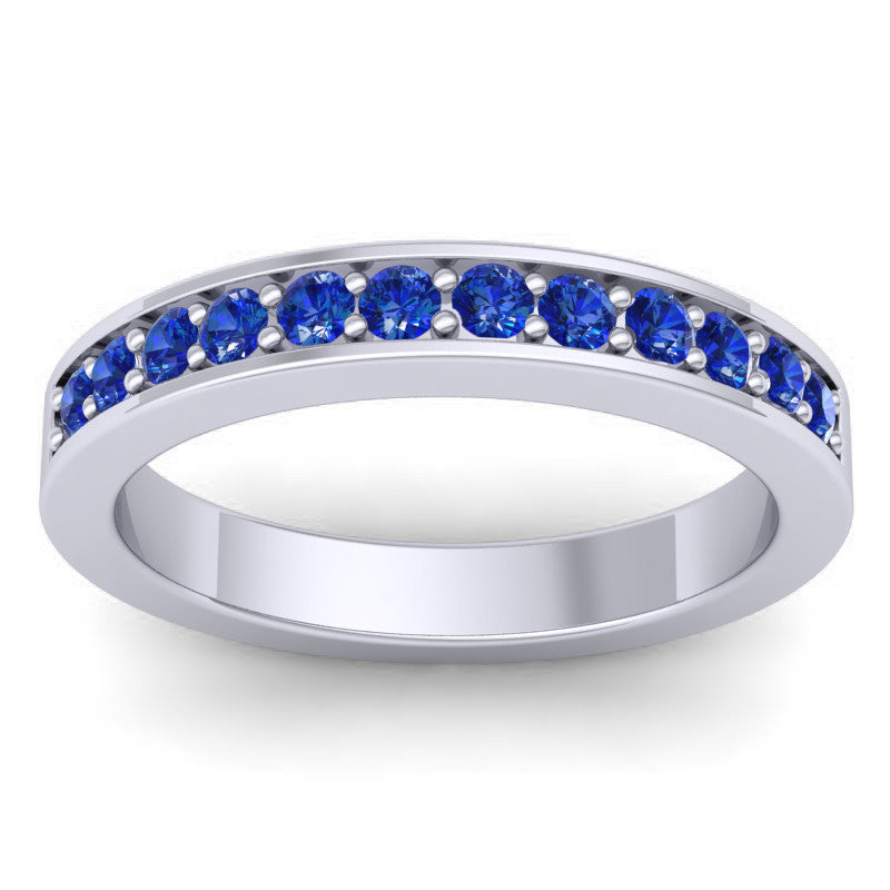 Blue Sapphire Band