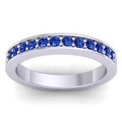Blue Sapphire Band