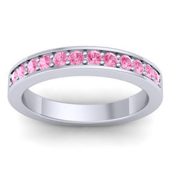 Pink Tourmaline Band