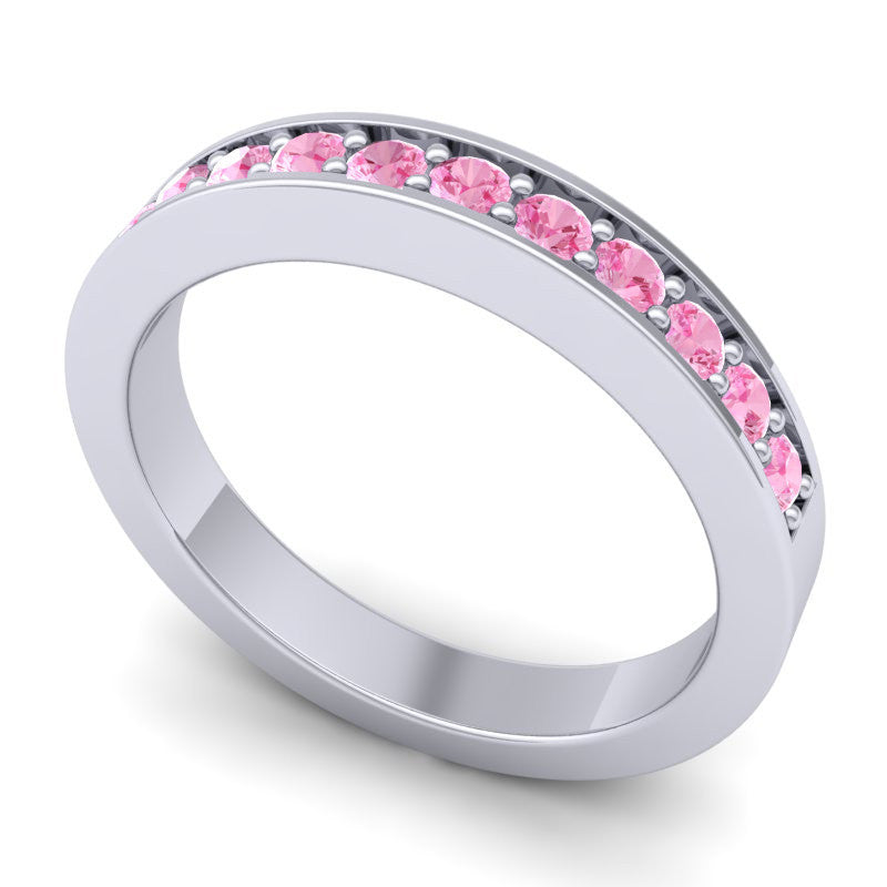 Pink Tourmaline Band
