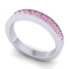 Pink Tourmaline Band