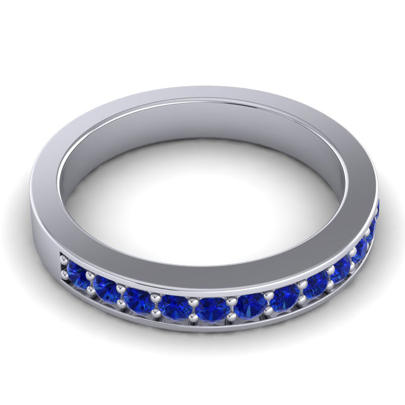 Blue Sapphire Band