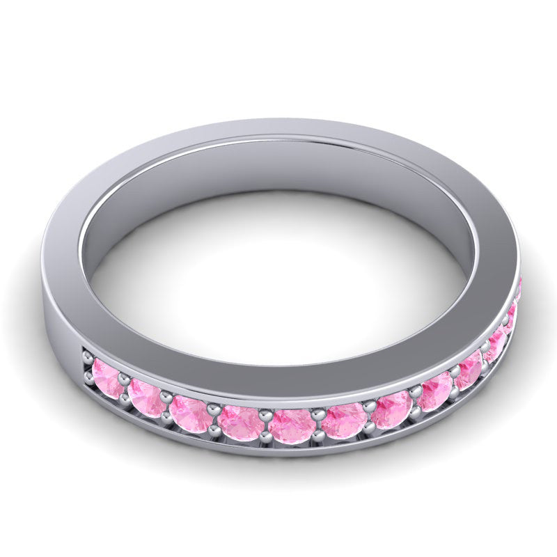 Pink Tourmaline Band