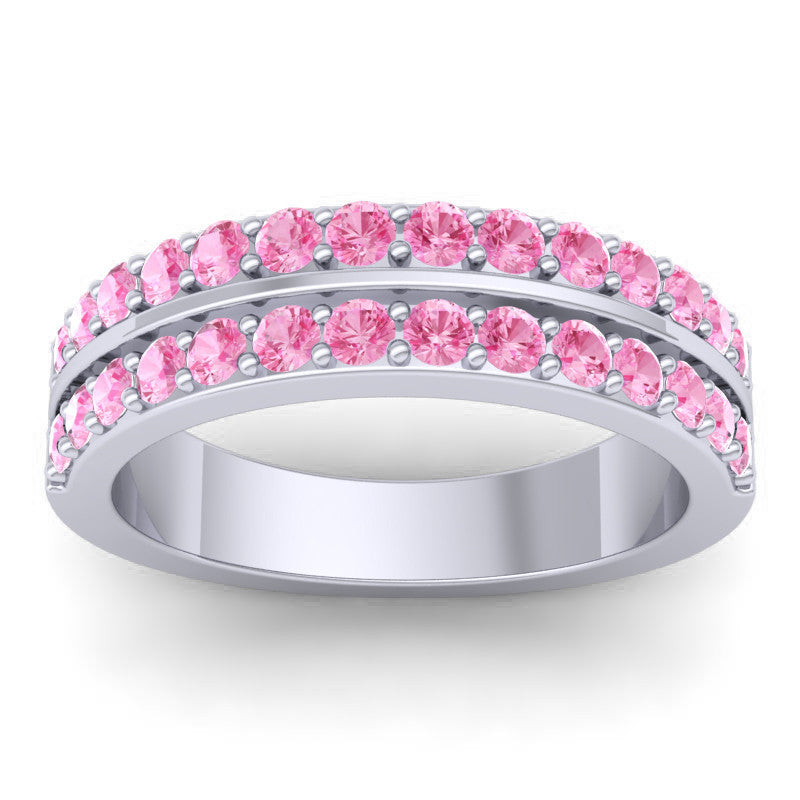 Pink Tourmaline Band