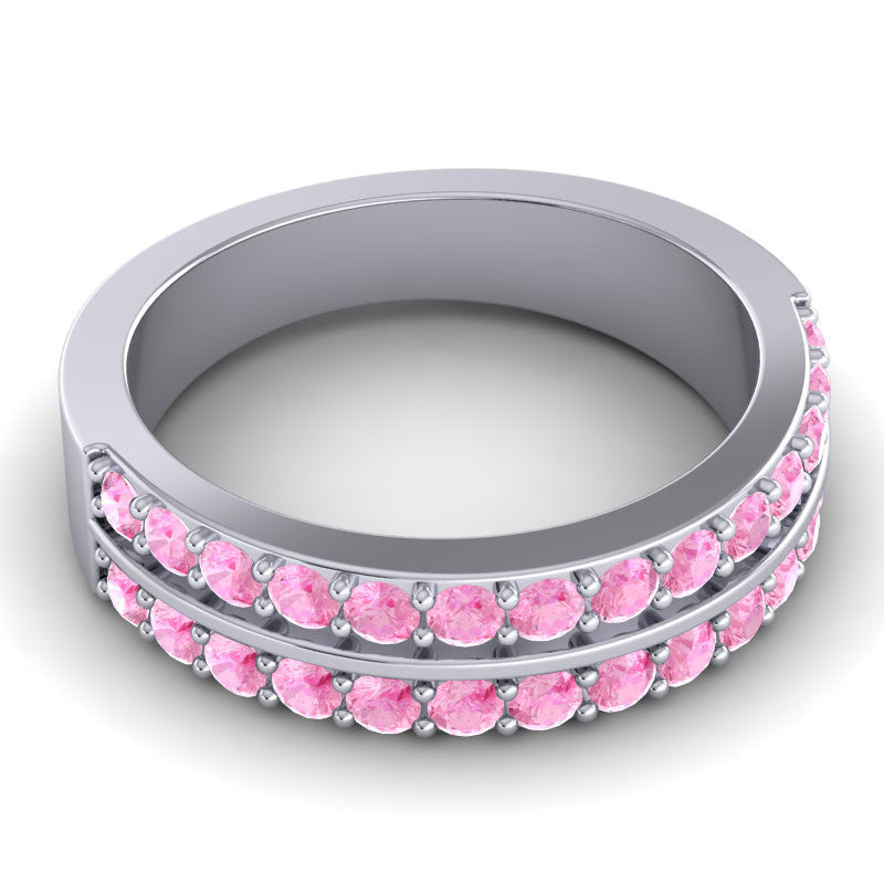 Pink Tourmaline Band