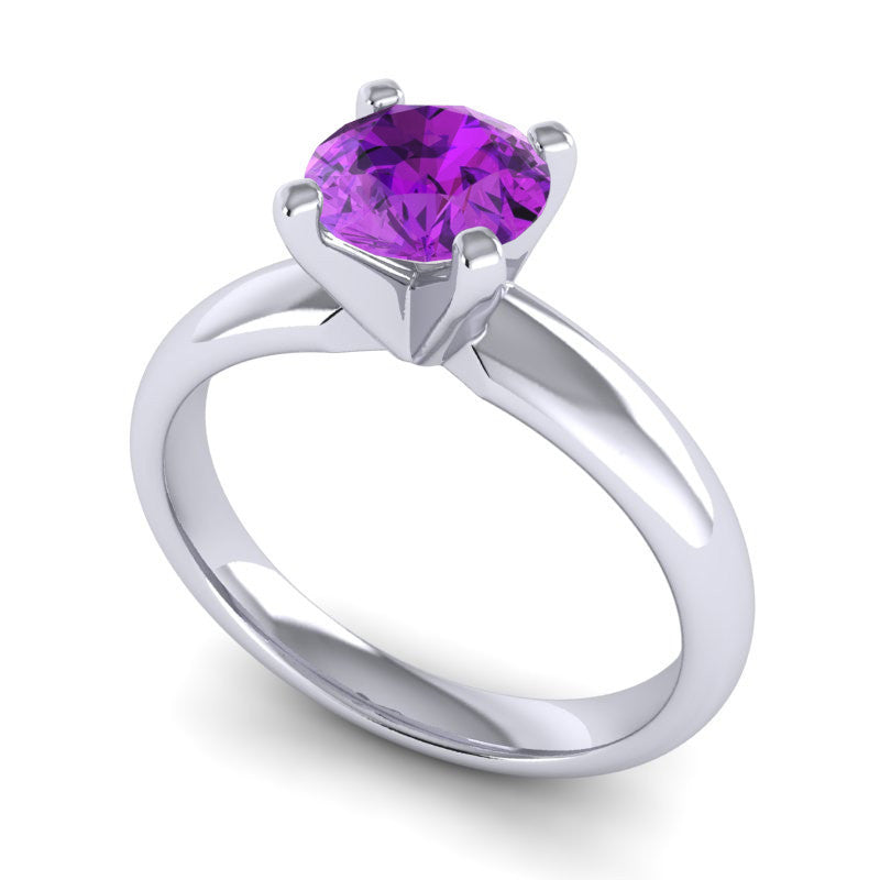 Amethyst and Diamond