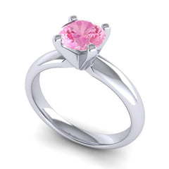 Pink Tourmaline and Diamond