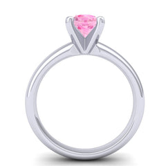 Pink Tourmaline and Diamond