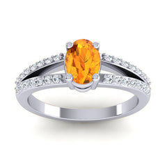 Citrine and Diamond