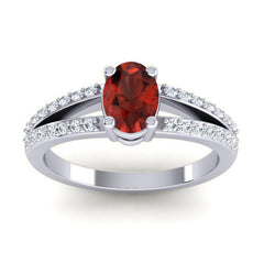 Garnet and Diamond