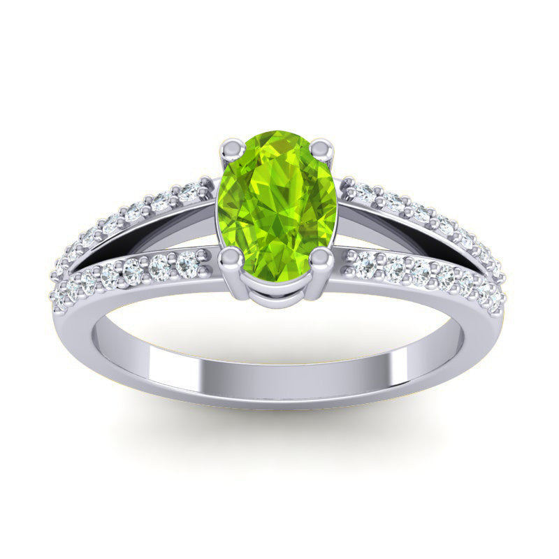 Peridot and Diamond