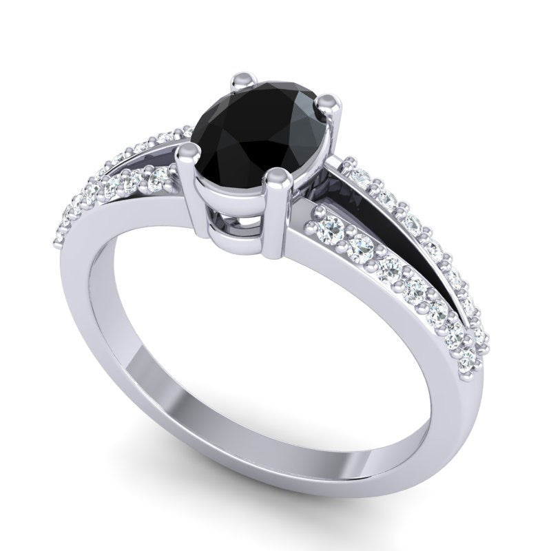 Black Onyx and Diamond