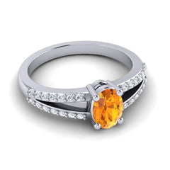 Citrine and Diamond