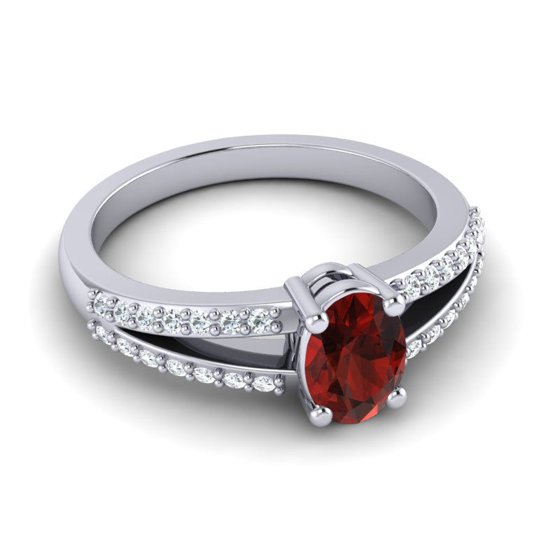 Garnet and Diamond