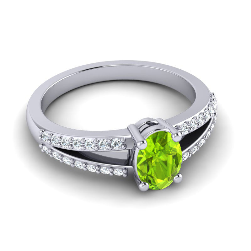 Peridot and Diamond