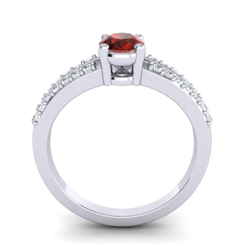 Garnet and Diamond