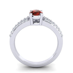 Garnet and Diamond
