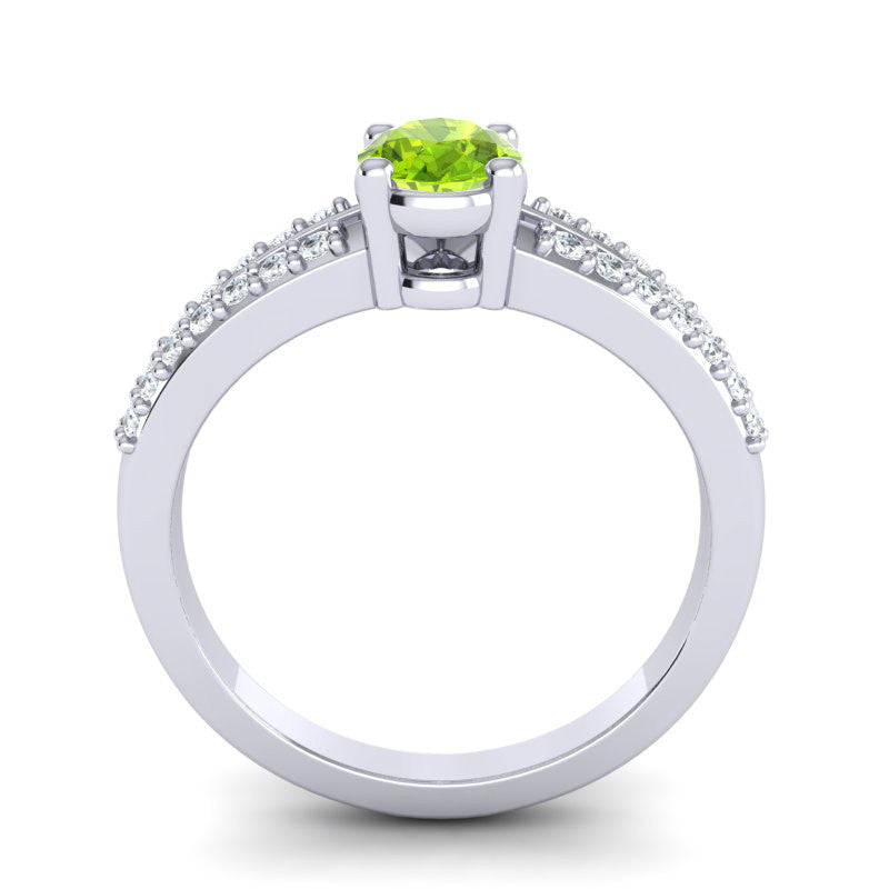 Peridot and Diamond