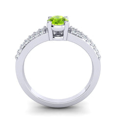 Peridot and Diamond