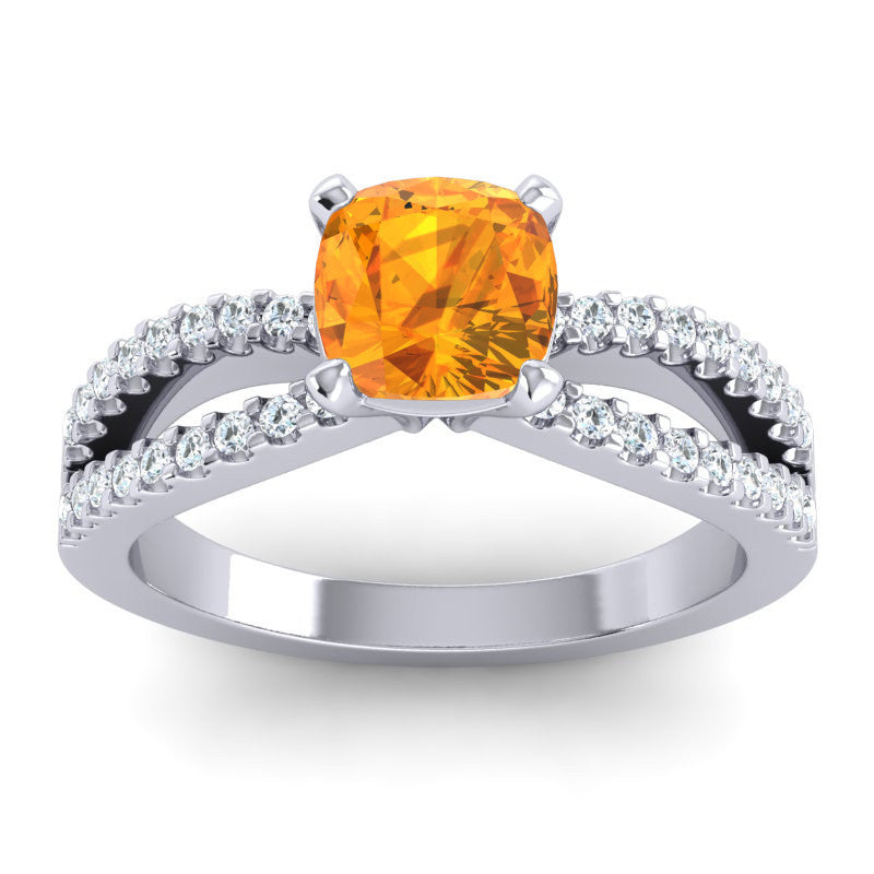 Citrine and Diamond