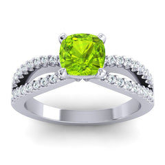 Peridot and Diamond