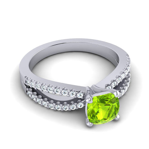 Peridot and Diamond