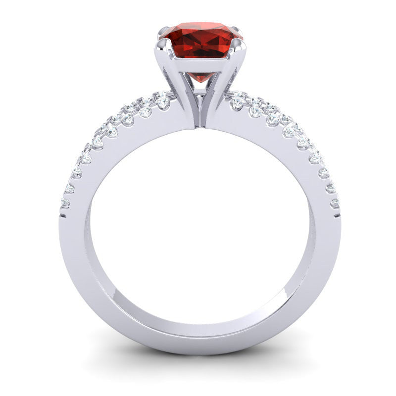 Garnet and Diamond