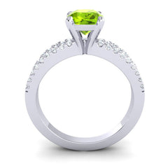 Peridot and Diamond