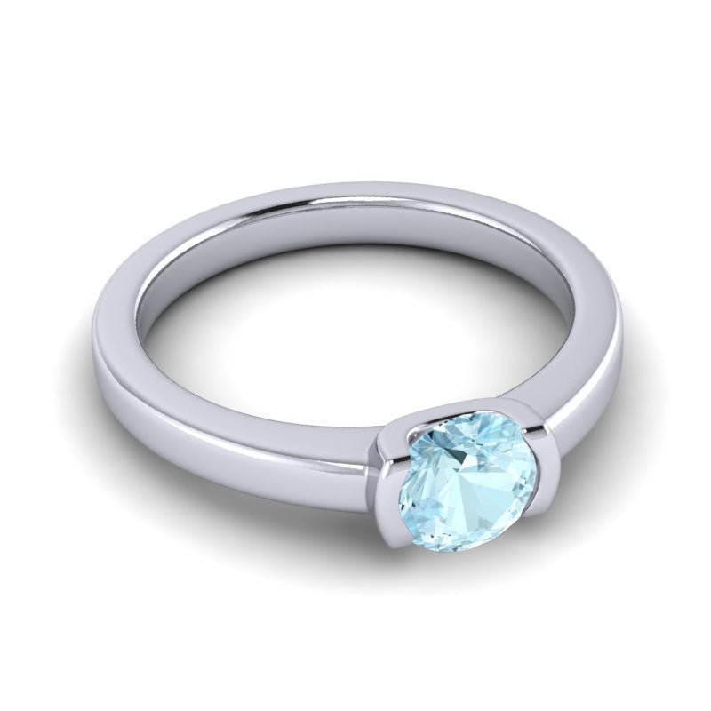 Aquamarine and Diamond