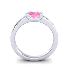 Pink Tourmaline and Diamond
