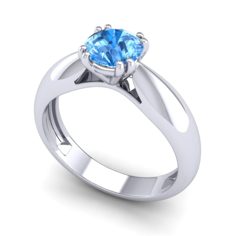 Swiss Blue Topaz