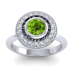 Peridot and Diamond