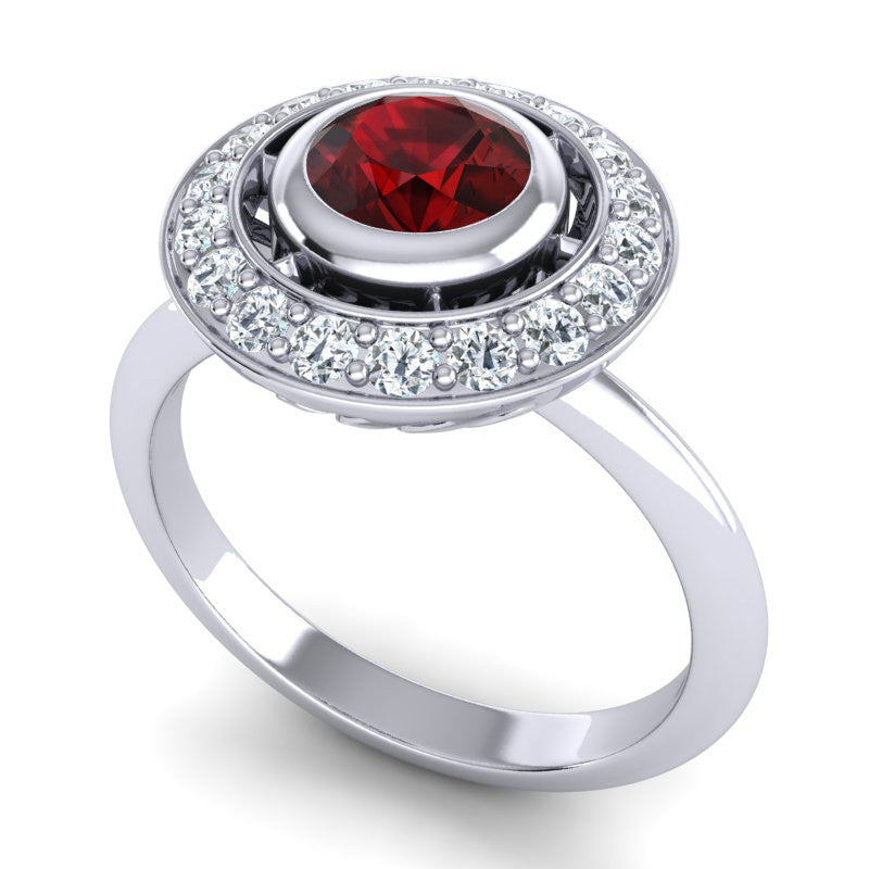 Garnet and Diamond