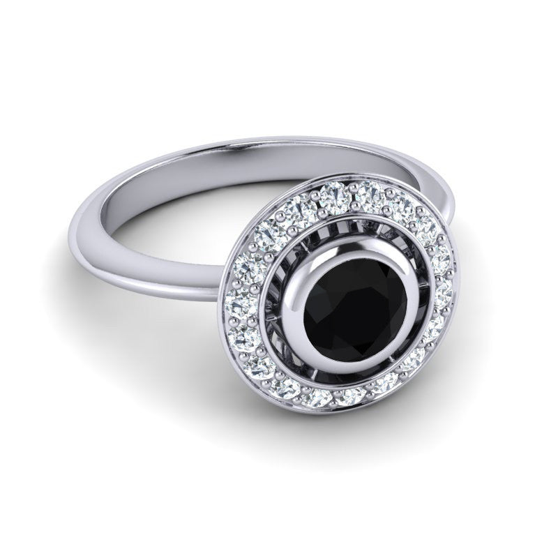 Black Onyx and Diamond