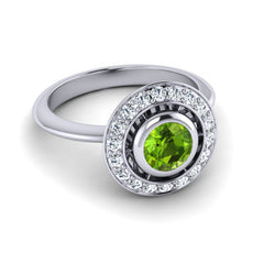Peridot and Diamond