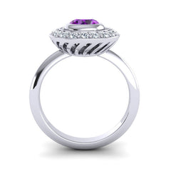 Amethyst and Diamond