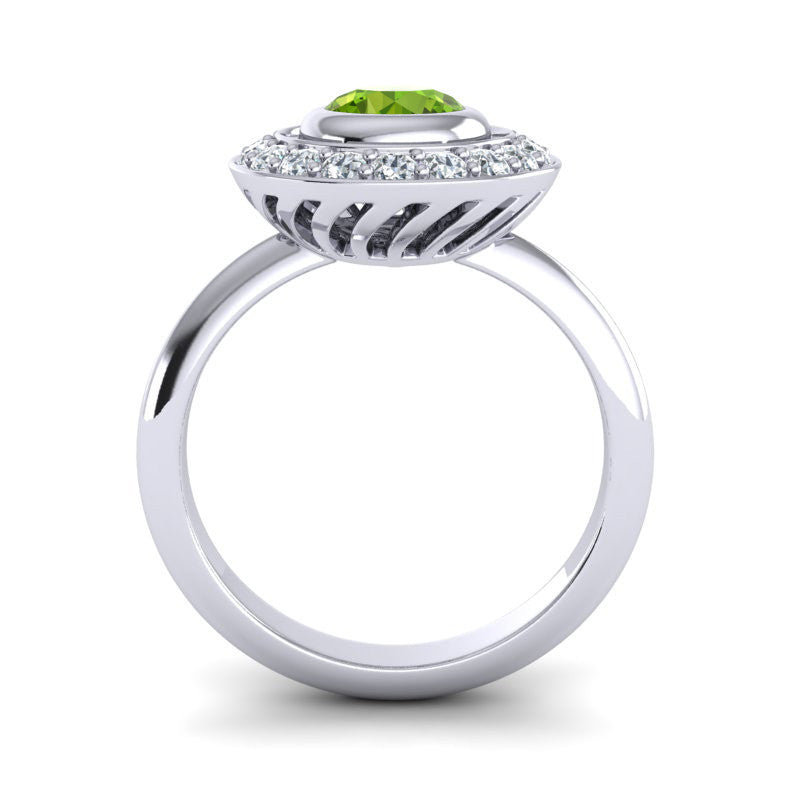 Peridot and Diamond