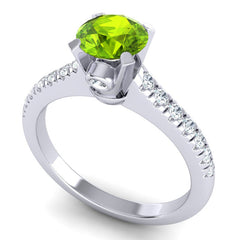 Peridot and Diamond