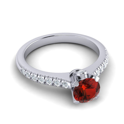 Garnet and Diamond