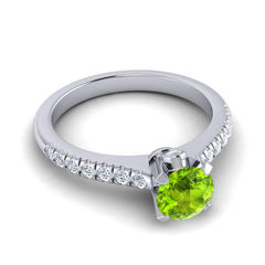 Peridot and Diamond