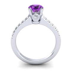 Amethyst and Diamond