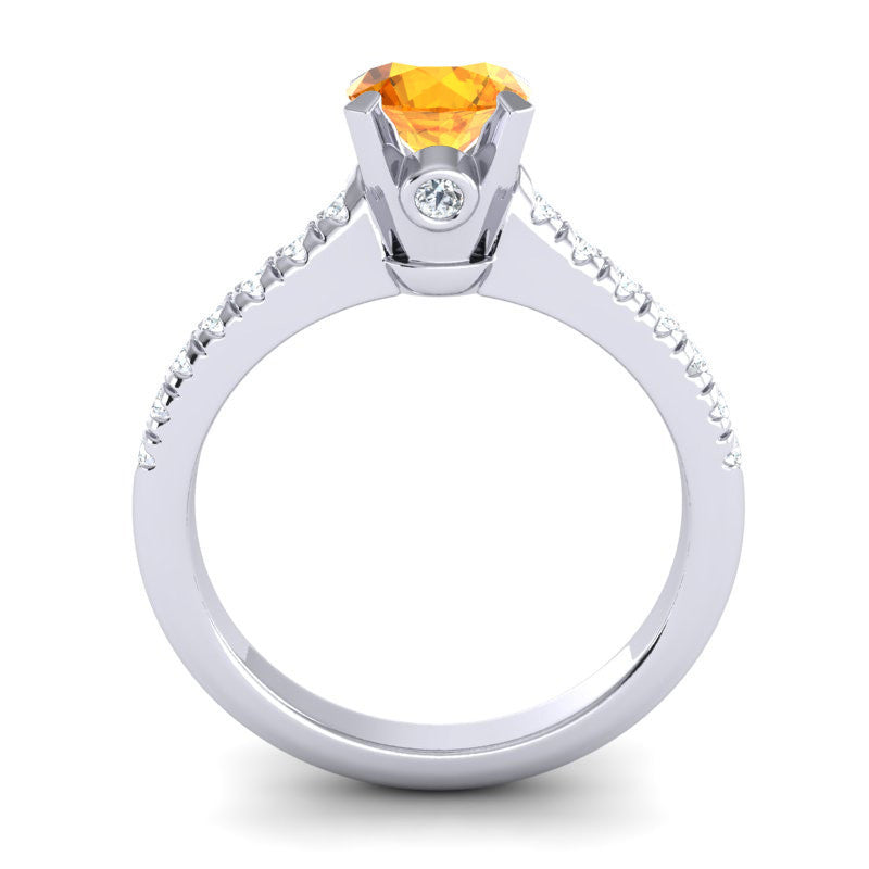 Citrine and Diamond