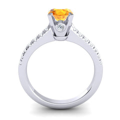 Citrine and Diamond